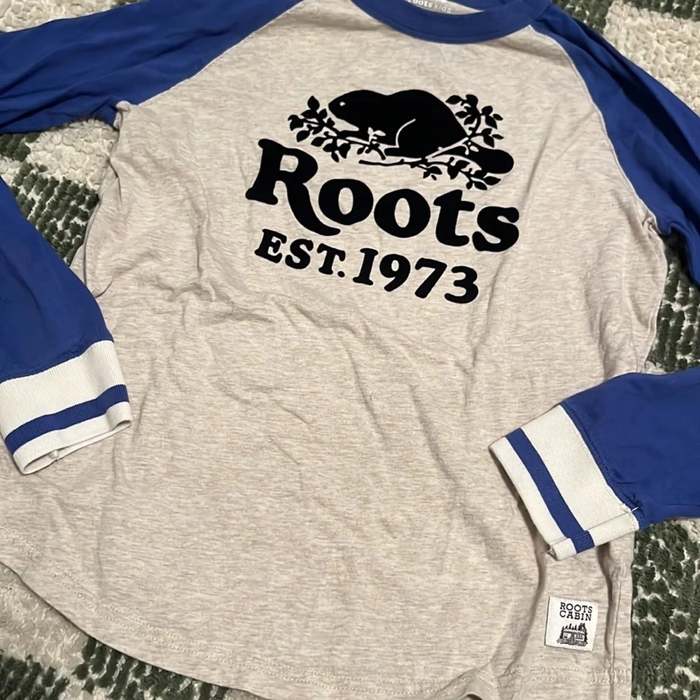 Roots kids baseball long sleeve T-shirt